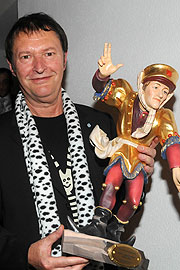 Hans-Jürgen Buchner "Haindling" wurde am 22.11.2008 mit dem Großen Morisken der Würmesia ausgezeichnet (©Foto: Ingrid Grossmann)